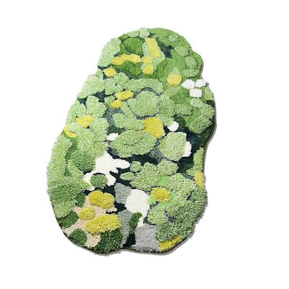 3D Flocked Moss Mats