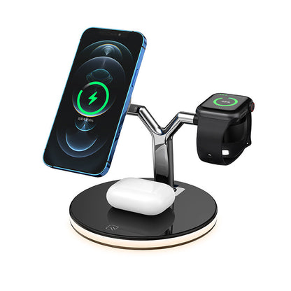 Magnetic Mobile Phone 3 in 1 Wireless Charger