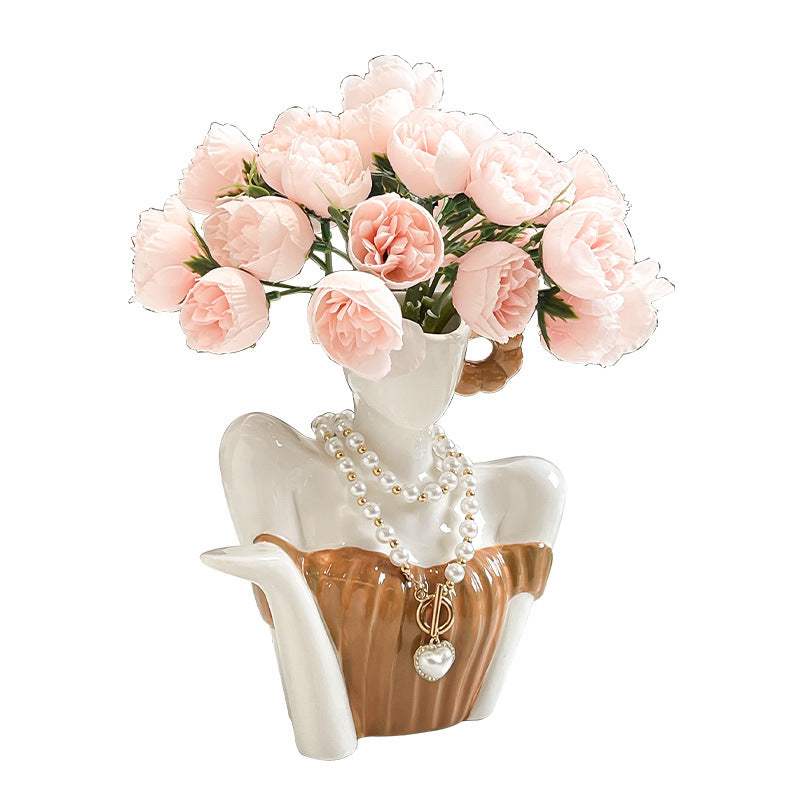 Abstract Art Ceramic Vase