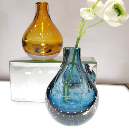 Amber Creative Glass Vase