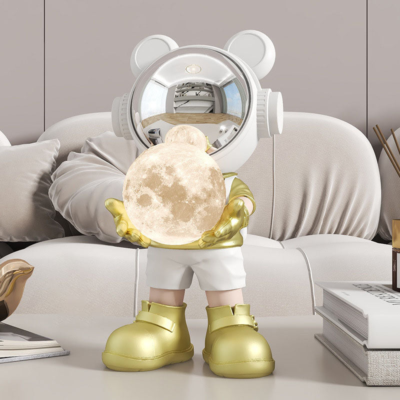 Astronaut Moon Table Lamp