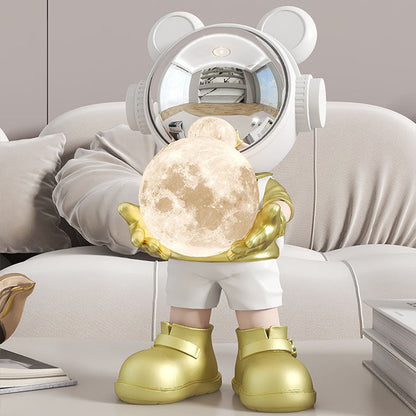 Astronaut Moon Table Lamp