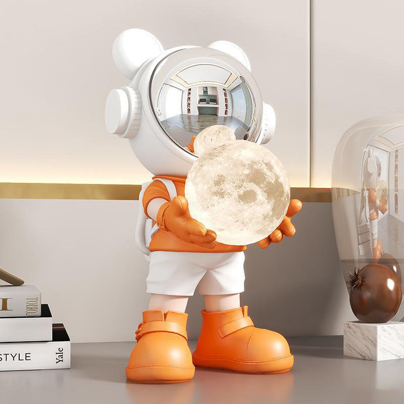 Astronaut Moon Table Lamp