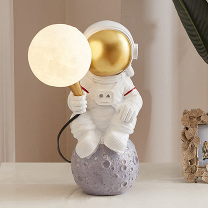 Astronaut Resin Table Lamp