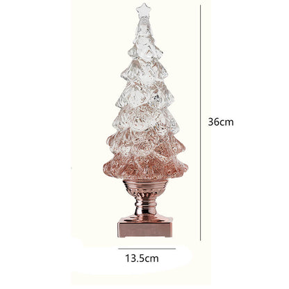 Snow Christmas Tree Night Lights