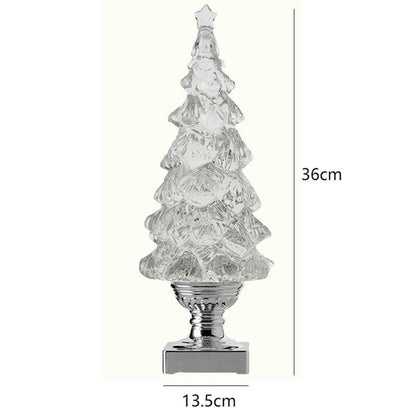 Snow Christmas Tree Night Lights