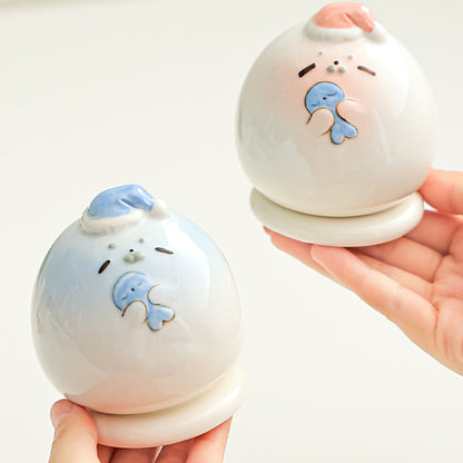 Baby Seal Toothpick Holder