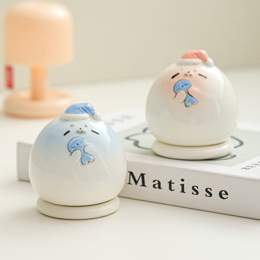 Baby Seal Toothpick Holder