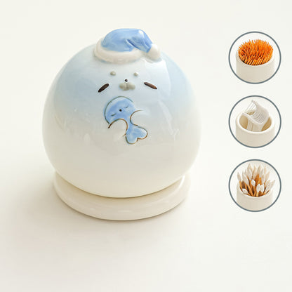 Baby Seal Toothpick Holder