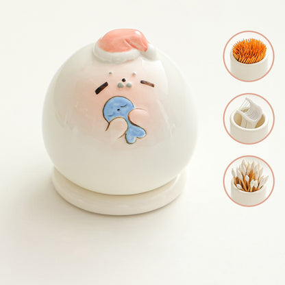 Baby Seal Toothpick Holder