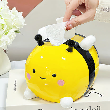 Bee Ceramic Tissue Box