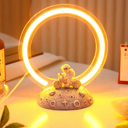 Bicycle Astronaut Night Light