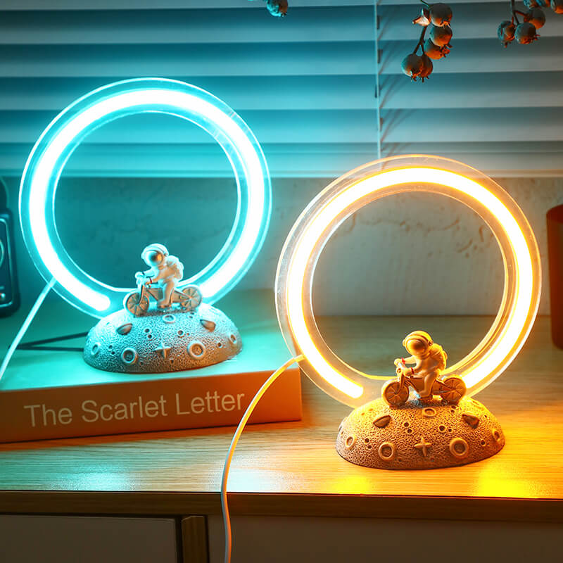 Bicycle Astronaut Night Light