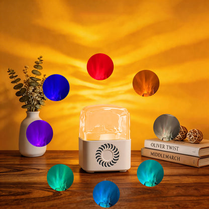 Bluetooth Water Ripple Music Night Light