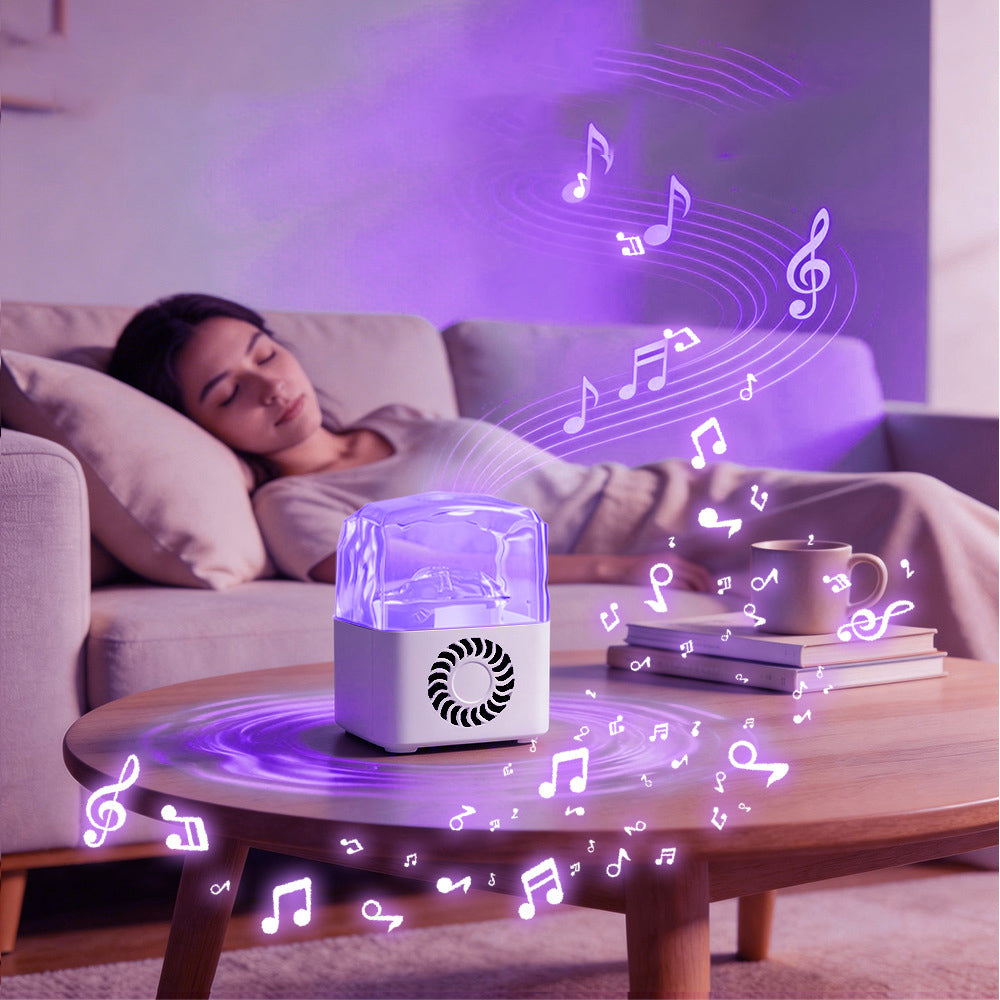 Bluetooth Water Ripple Music Night Light