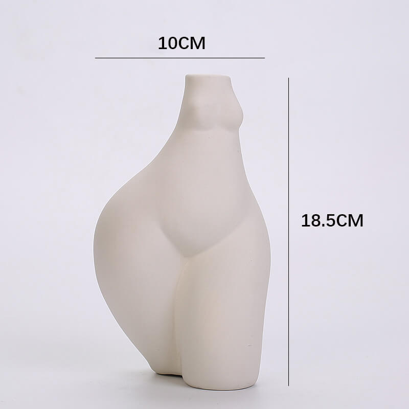 Body Art Ceramic Vase