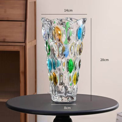 Bohemian Glass Vase