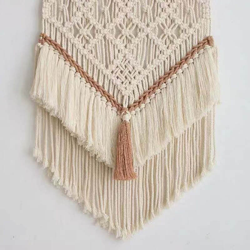 Boho Handwoven Tassel Wall Hanging