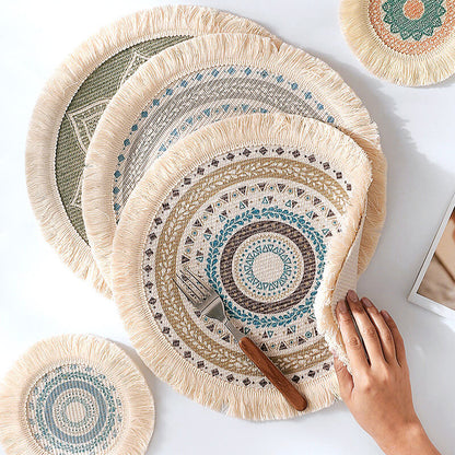 Boho Tassel Placemats