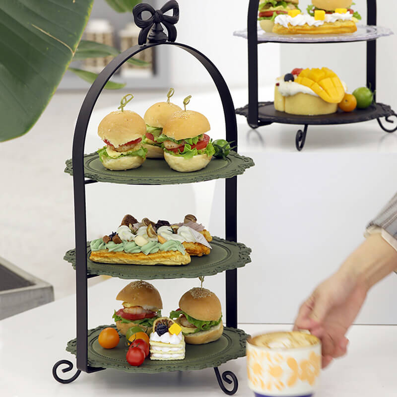 Bowknot Multi-layer Dessert Stand