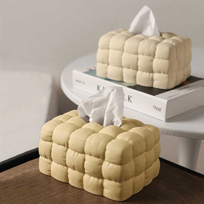 Bread Ceramic Tissue Box