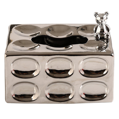 Bubble Ceramic Tissue Box