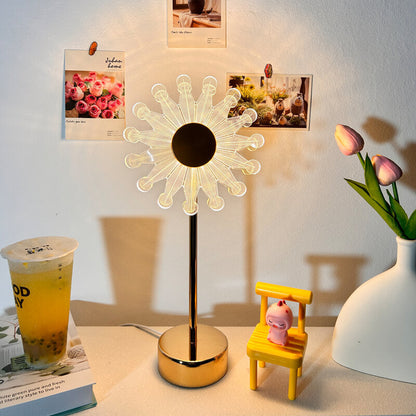 Butterfly Flower Table Lamp