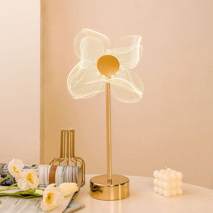 Butterfly Flower Table Lamp