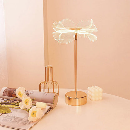 Butterfly Flower Table Lamp