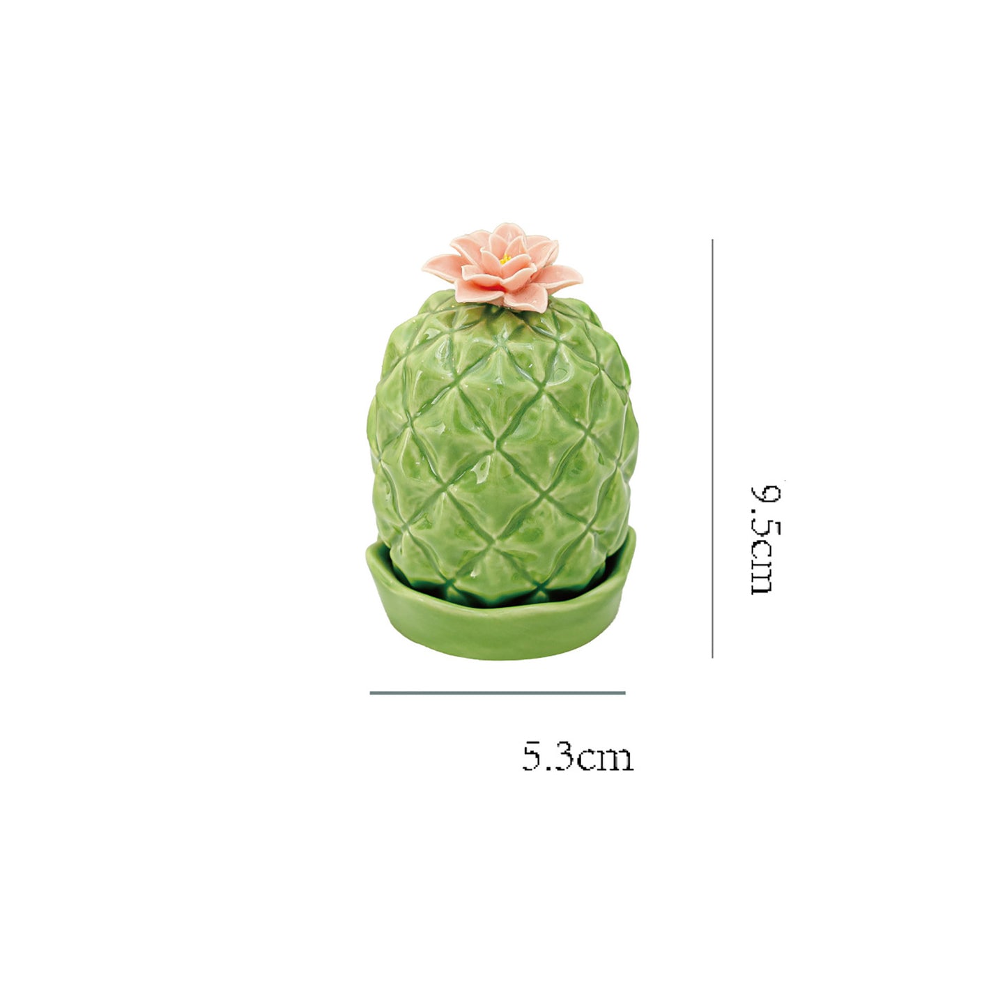 Ceramic Cactus Toothpick Holder