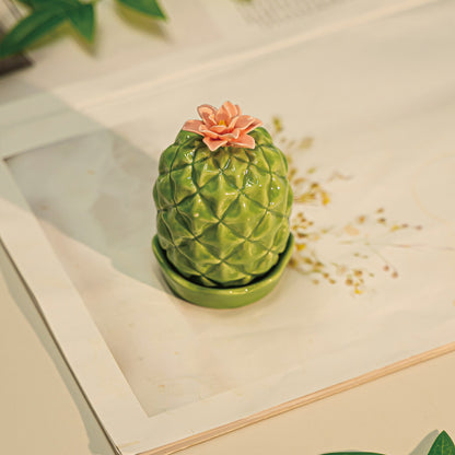 Ceramic Cactus Toothpick Holder
