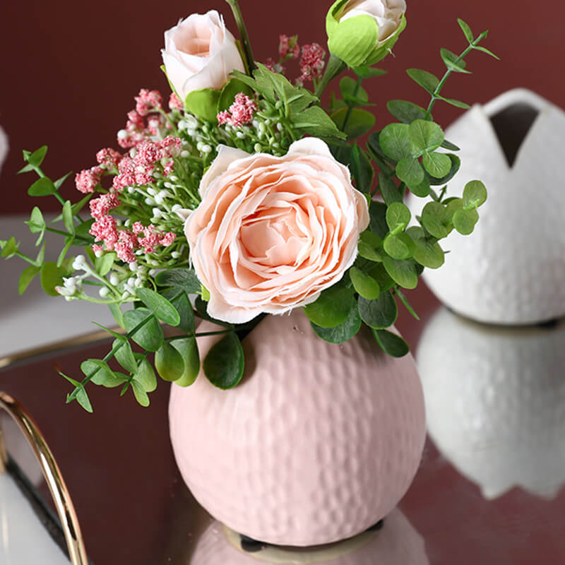 Ceramic Embossed Vase