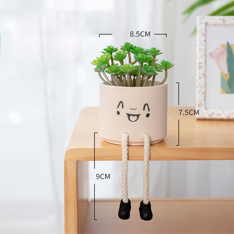 Ceramic Emoji Vase