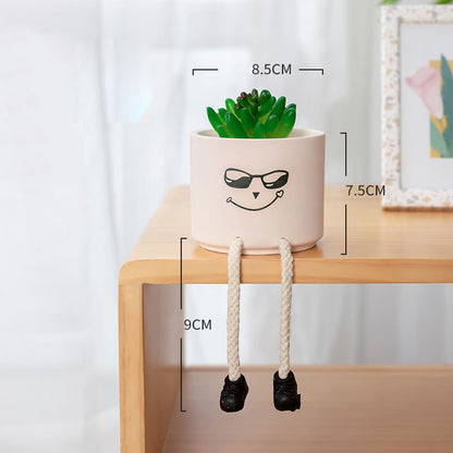 Ceramic Emoji Vase