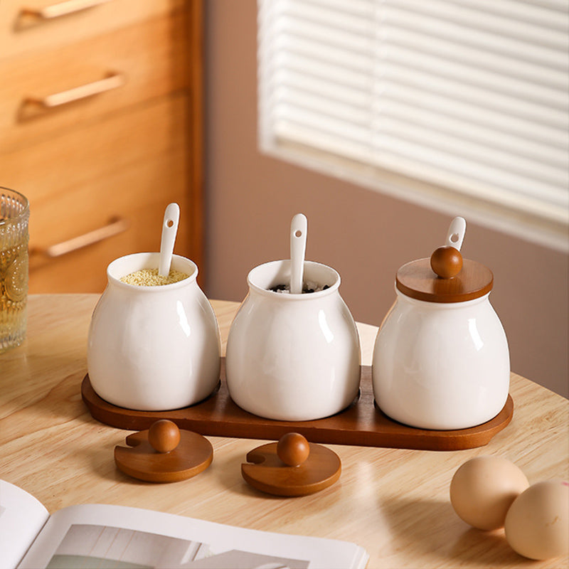 Ceramic Kitchen Seasoning Jar