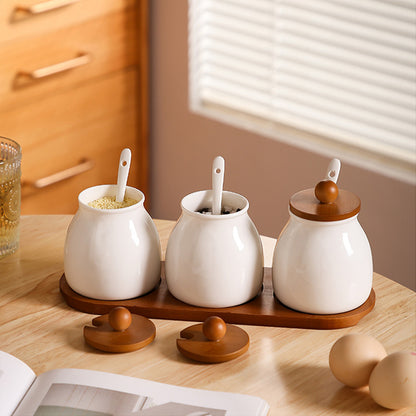 Ceramic Kitchen Seasoning Jar