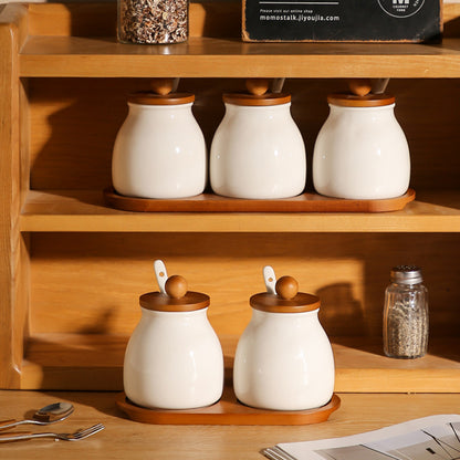 Ceramic Kitchen Seasoning Jar