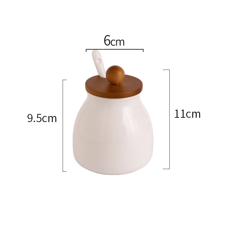 Ceramic Kitchen Seasoning Jar