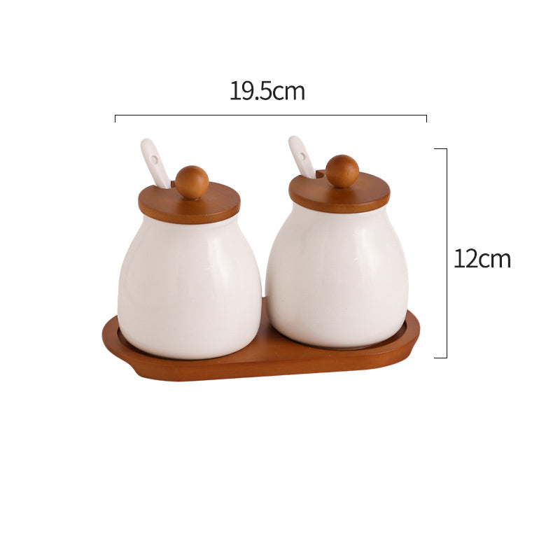 Ceramic Kitchen Seasoning Jar