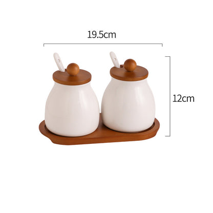 Ceramic Kitchen Seasoning Jar