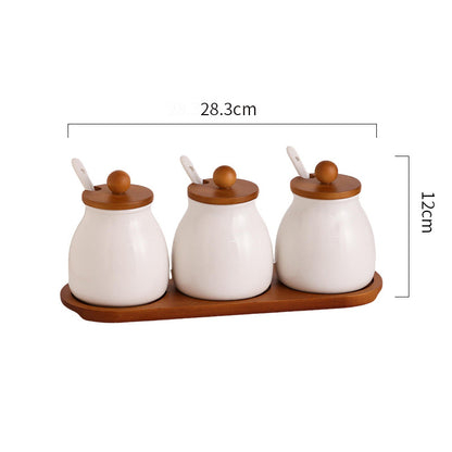 Ceramic Kitchen Seasoning Jar