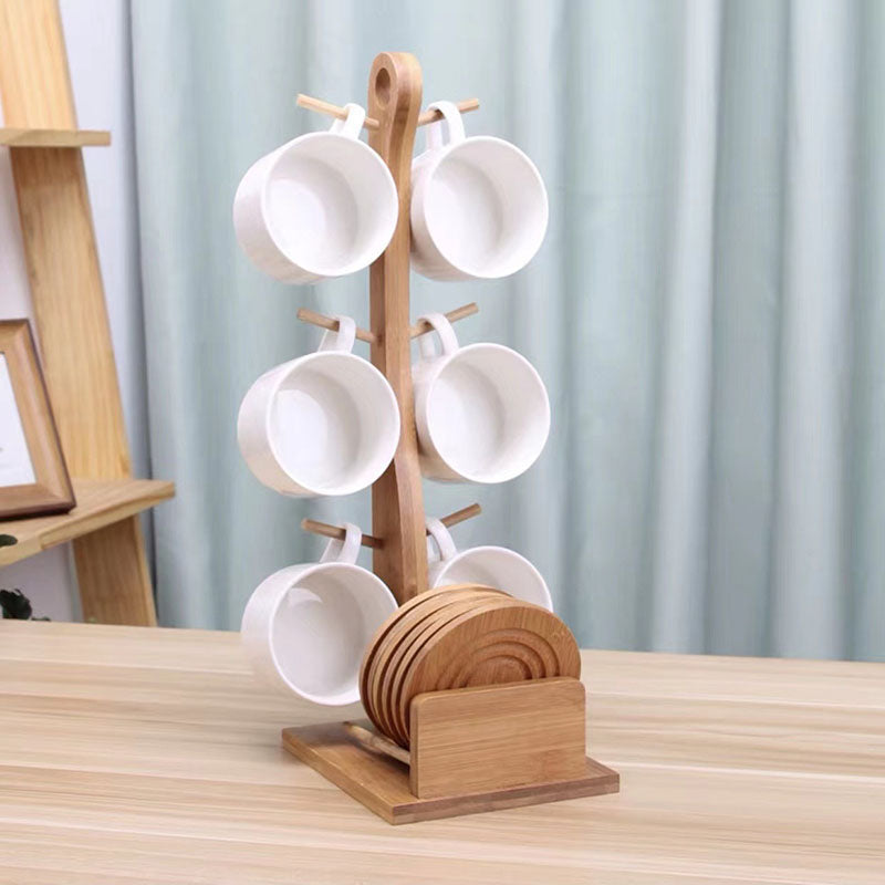 Ceramic Coffee Cup And Saucer Set