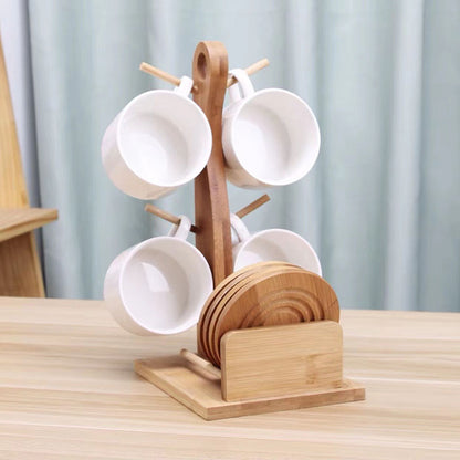 Ceramic Coffee Cup And Saucer Set