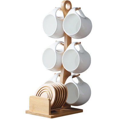 Ceramic Coffee Cup And Saucer Set