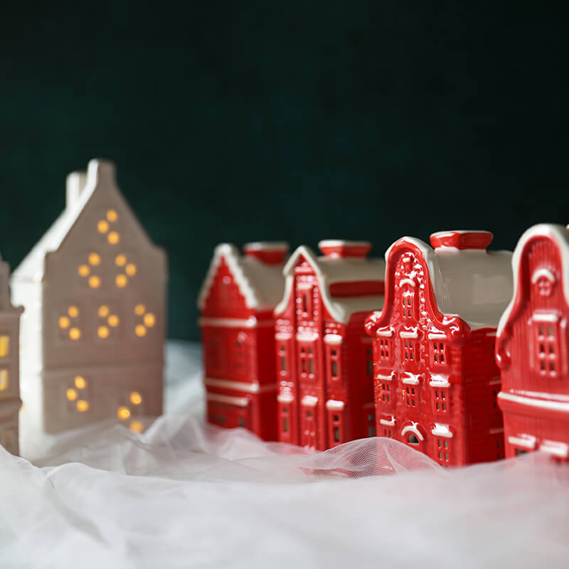 Christmas Ceramic Tiny House