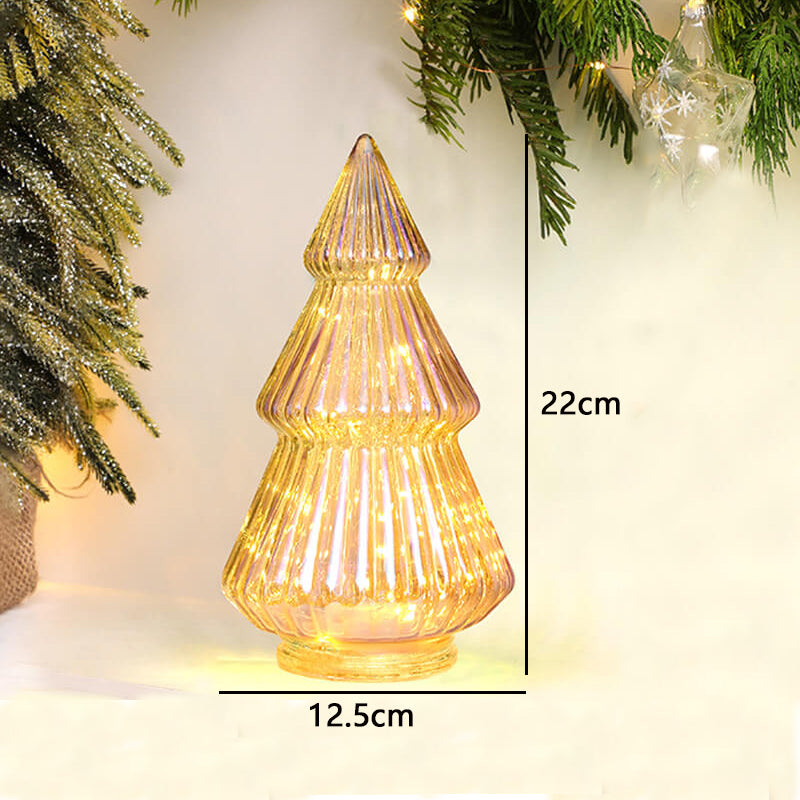 Christmas Glass Decorative Lamp