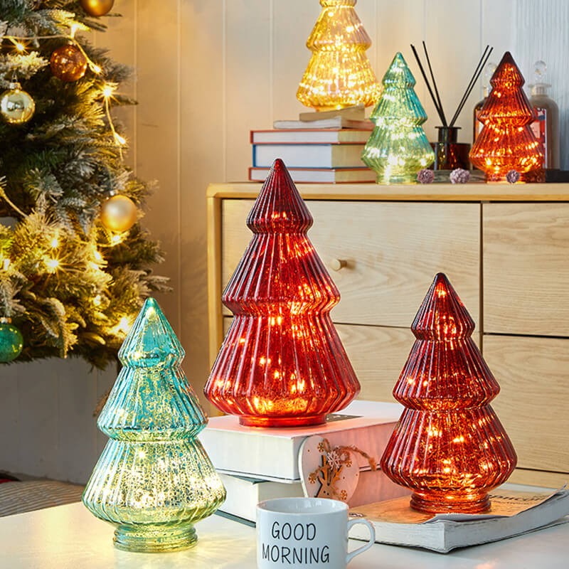 Christmas Glass Decorative Lamp