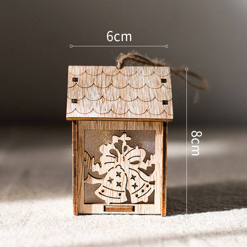 Christmas House Night Lamp Ornament