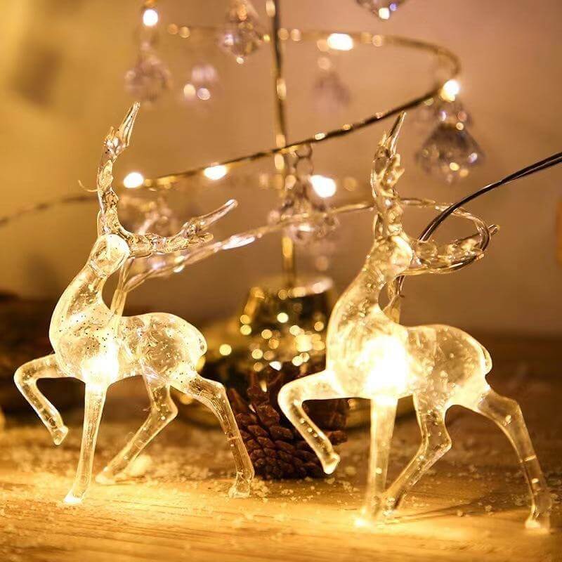 Christmas LED Elk String Lights