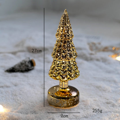 Christmas Tree Glass Night Lamp